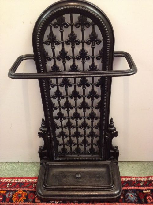 Great Victorian Cast Iron Stick Stand