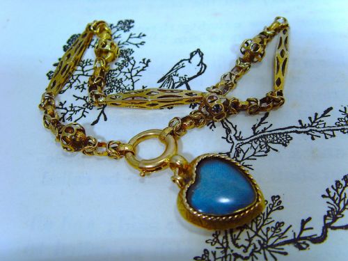 ANTIQUE GEORGIANVICTORIAN 15CT 18CT YELLOW GOLD BRACELET