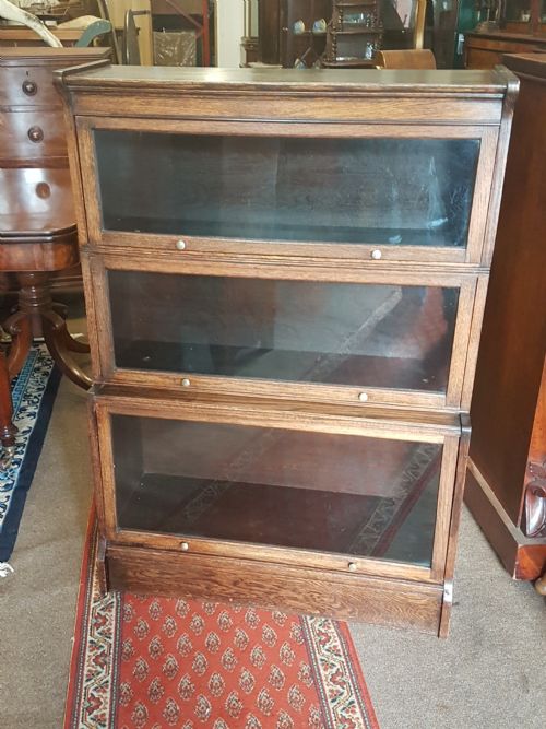 Antique Oak  Stacking Bookcase