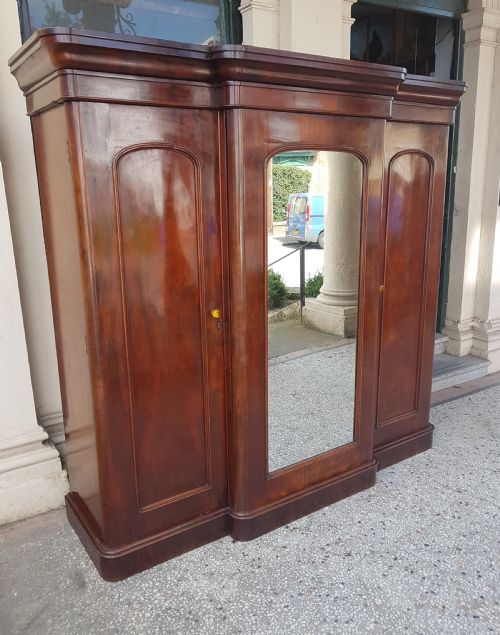 Victorian  Mahogany Wardrobe