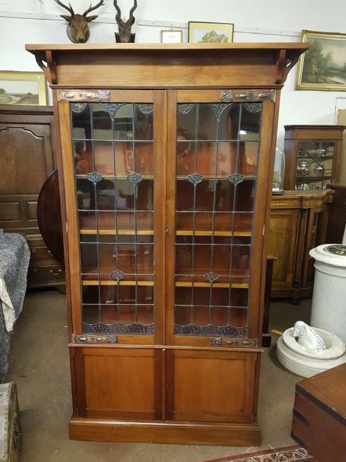 Antique Art Nouveau Bookcase
