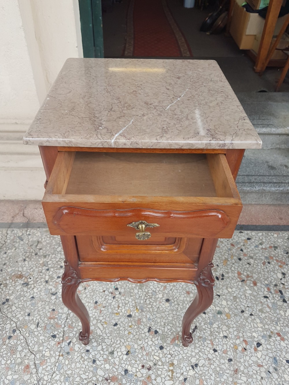 PAIR OF BEDSIDE CABINETS  View V