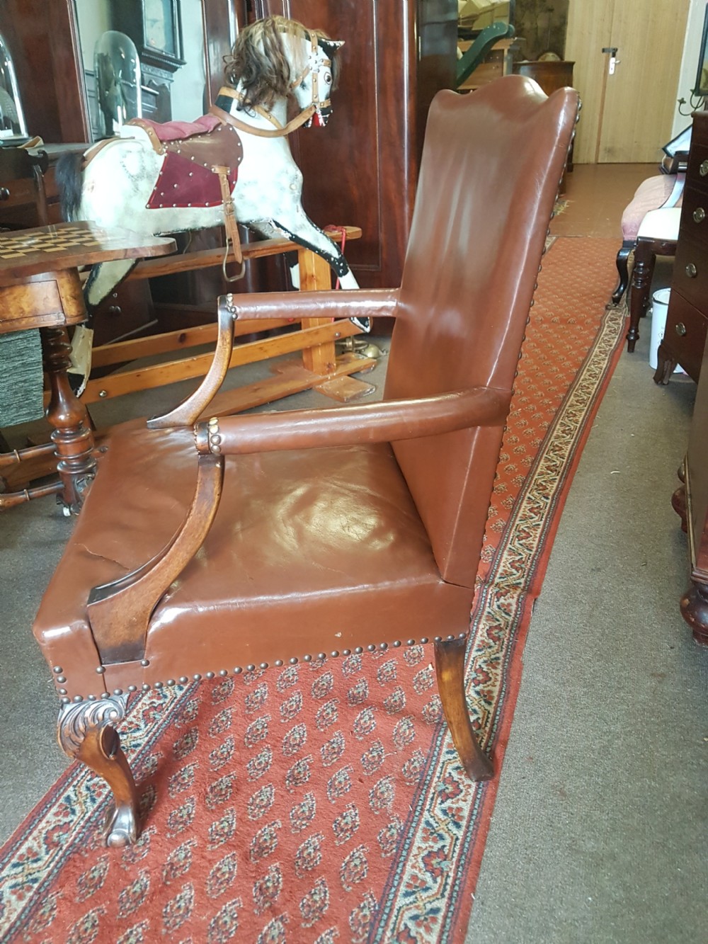 ANTIQUE EDWARDIAN ARMCHAIR View II