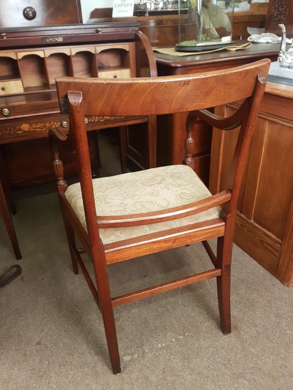 ANTIQUE ARMCHAIR View III
