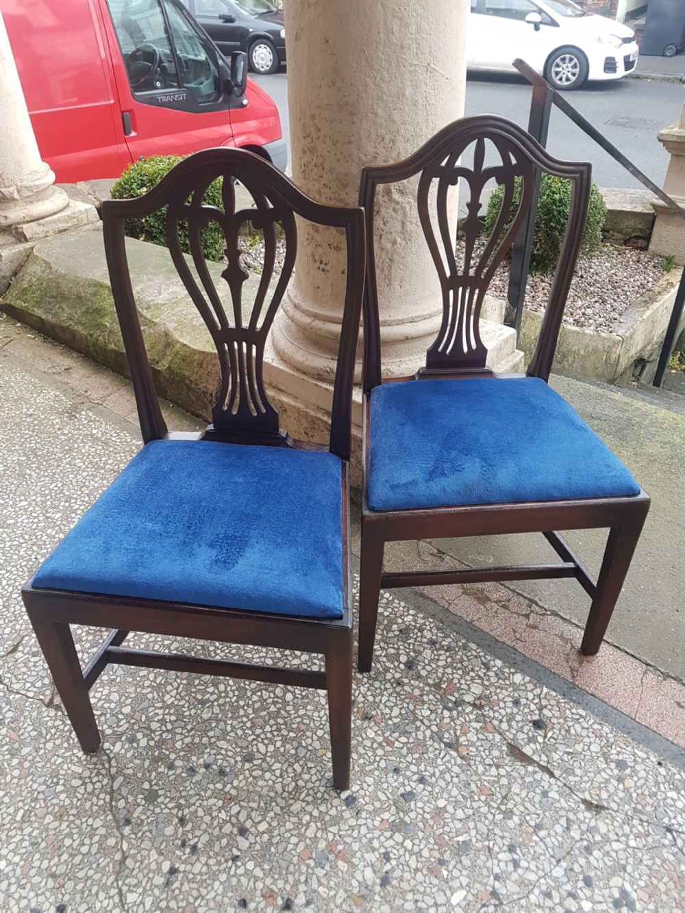 PAIR OF  GEORGIAN CHAIRS 