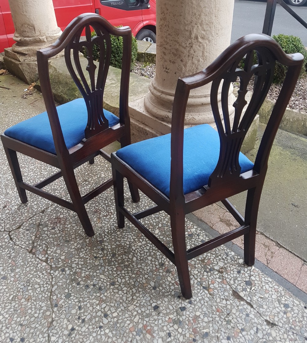 PAIR OF  GEORGIAN CHAIRS  View II