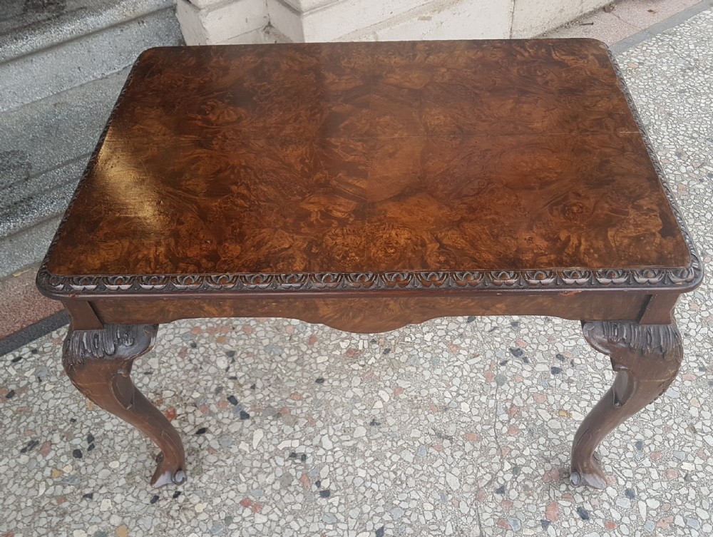 BURR WALNUT COFFEE TABLE  View II