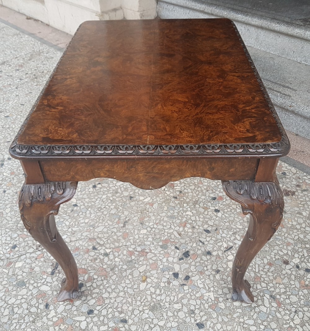 BURR WALNUT COFFEE TABLE  View IV