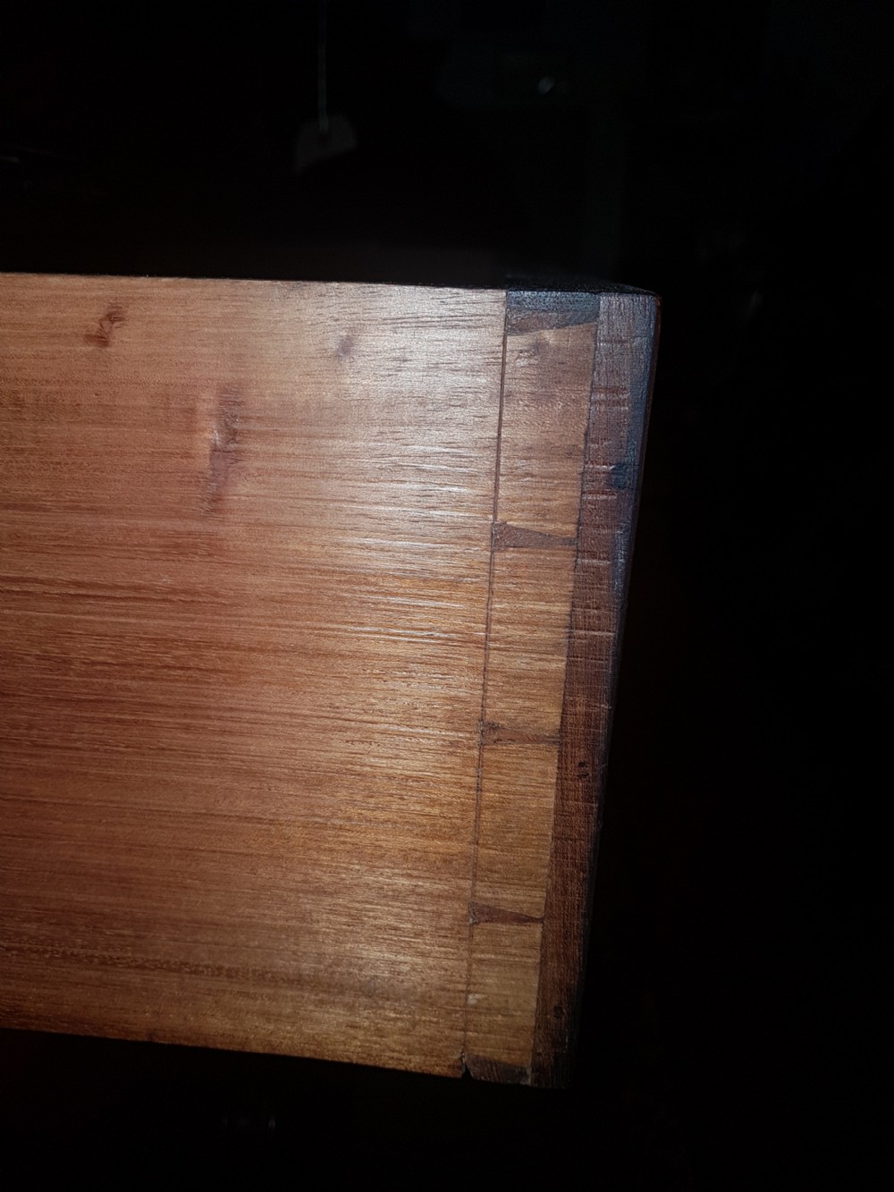 ANTIQUE MAHOGANY CHEST  View VII