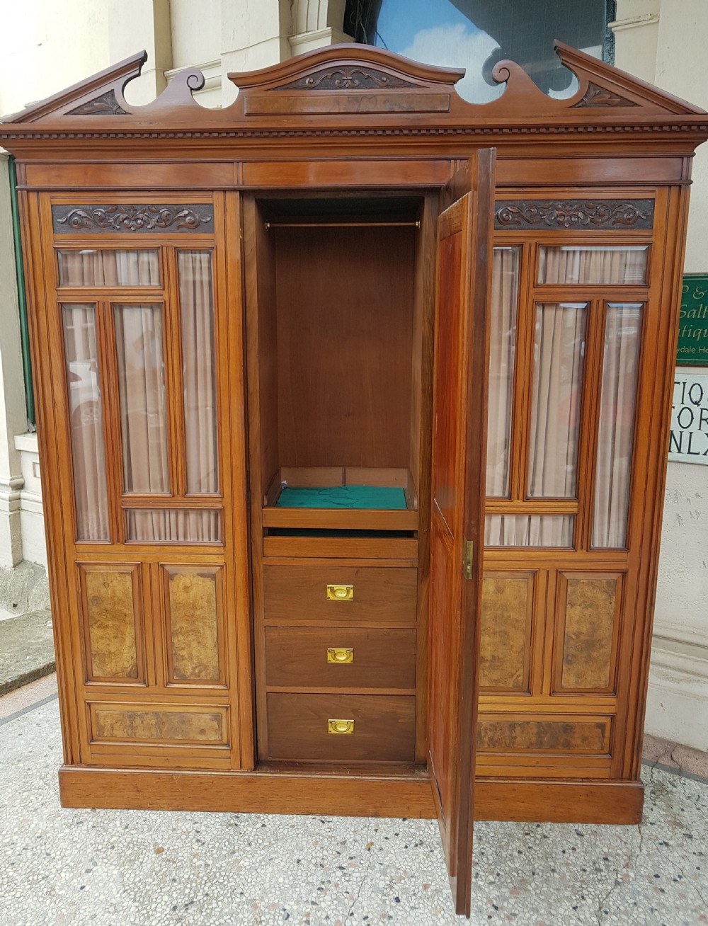ANTIQUE WARDROBE View II