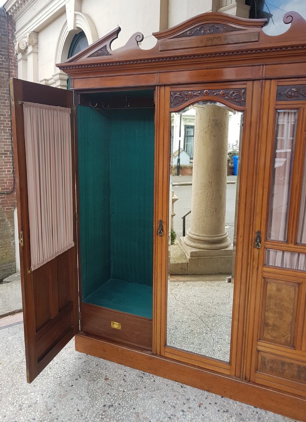 ANTIQUE WARDROBE View V