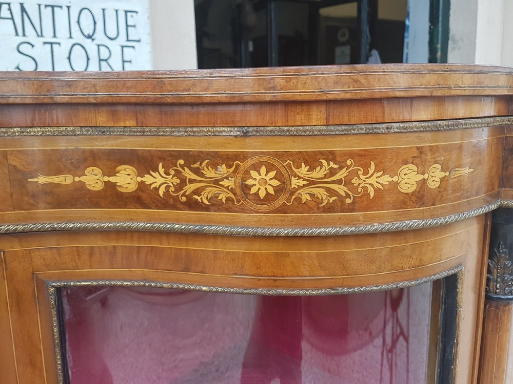 ANTIQUE WALNUT CREDENZA  View III