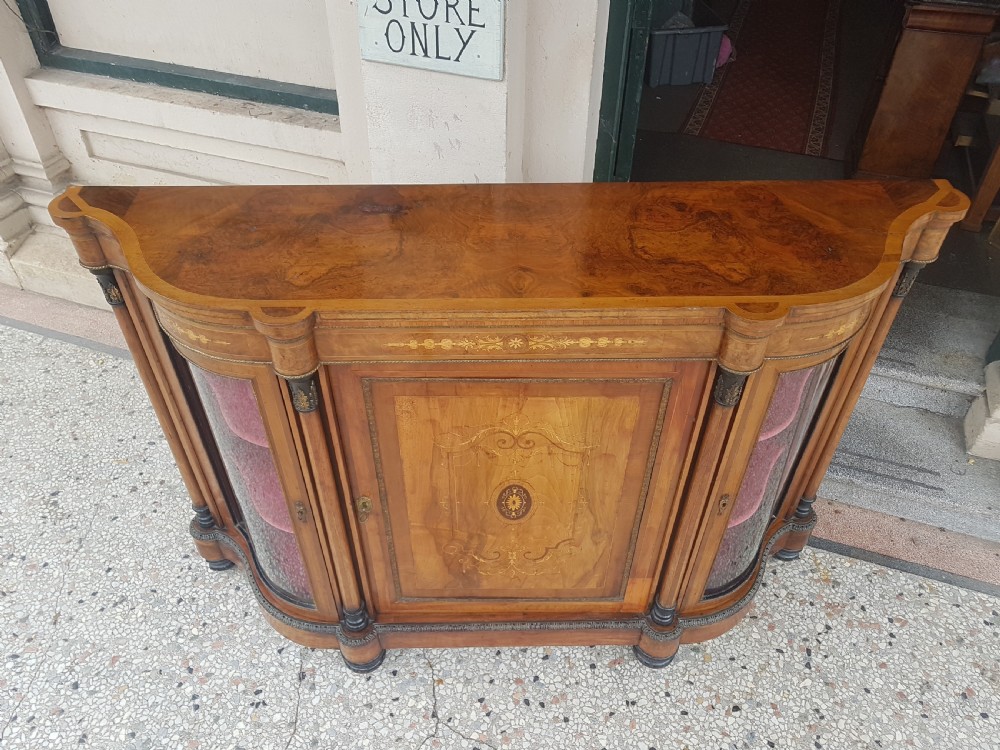 ANTIQUE WALNUT CREDENZA  View VII