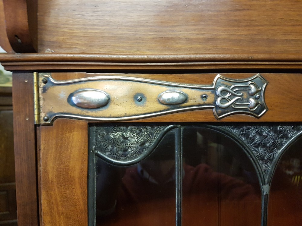 ANTIQUE ART NOUVEAU BOOKCASE  View III