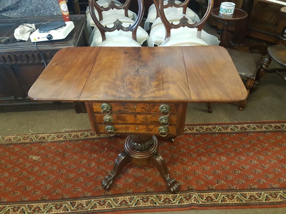 Victorian work table  View II
