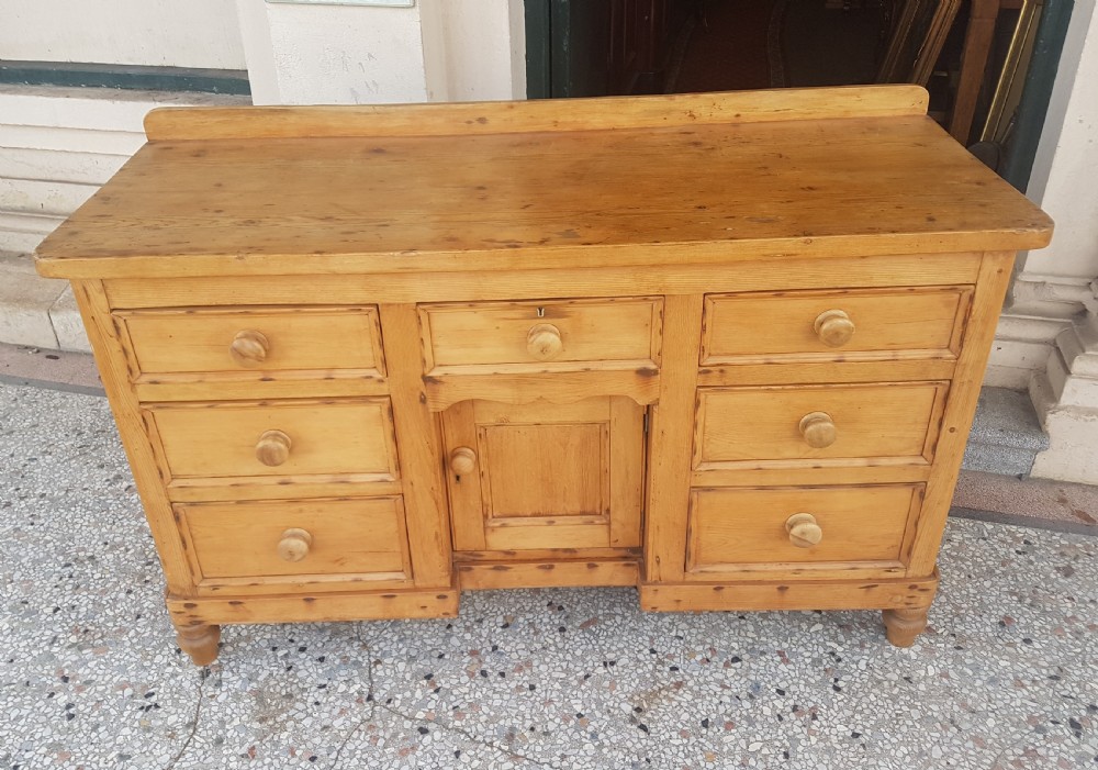 VICTORIAN PINE DRESSER  View II
