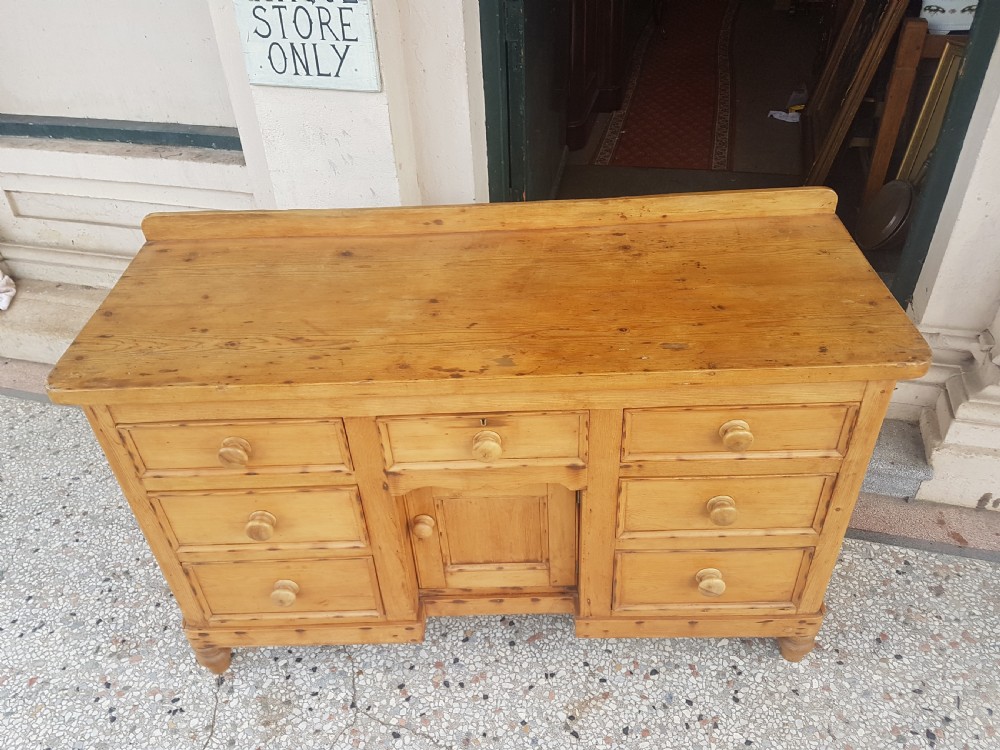 VICTORIAN PINE DRESSER  View V