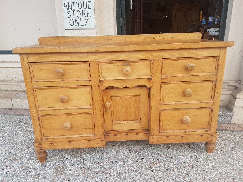 VICTORIAN PINE DRESSER  View VI