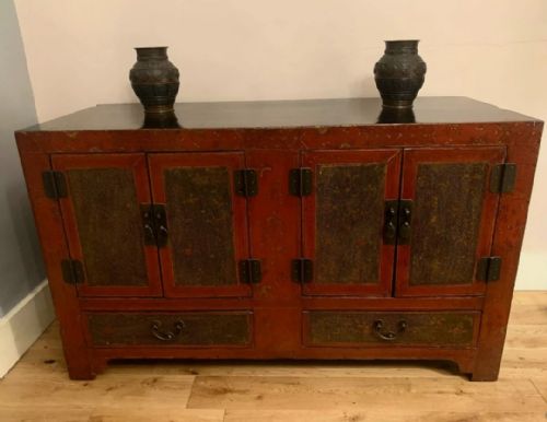 19th century chinese cabinet - CATEGORY: ANTIQUE SIDEBOARDS - DATED 19TH CENTURY