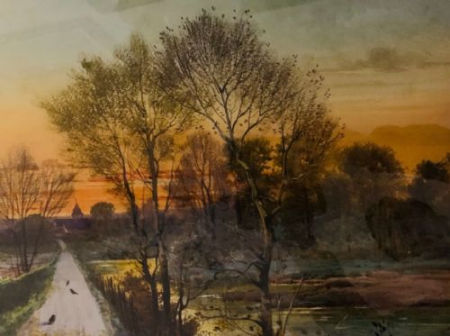 19TH CENTURY WATER COLOUR PAINTING HIPPOLYTE JEAN ADAM GIDE - ADDITIONAL PHOTO 1