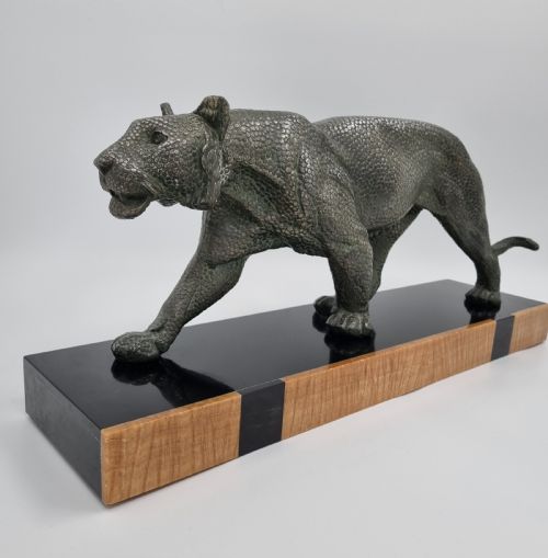 ART DECO SCULPTURE PANTHER - ADDITIONAL PHOTO 3