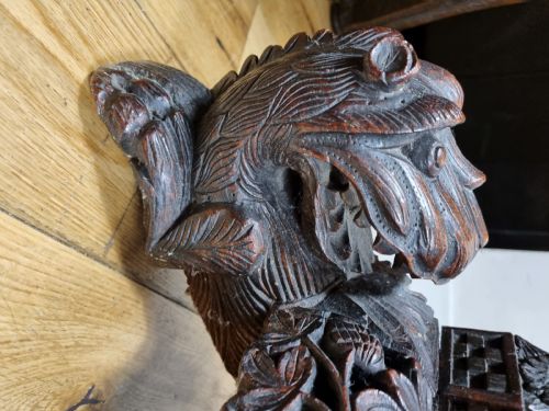 ANGLO INDIAN CARVED CABINET - ADDITIONAL PHOTO 3