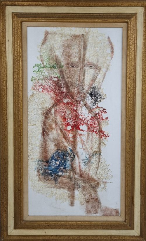 SURREALIST OIL PAINTING HAROLD C KIMBALL - ADDITIONAL PHOTO 1