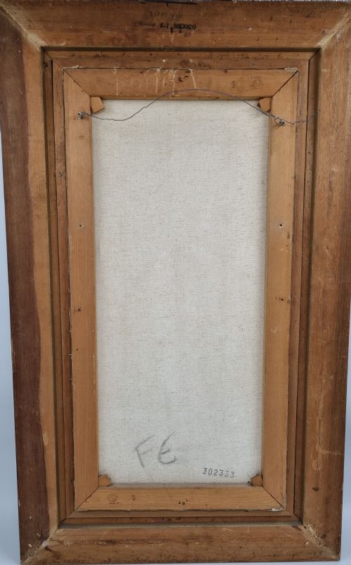 SURREALIST OIL PAINTING HAROLD C KIMBALL - ADDITIONAL PHOTO 2
