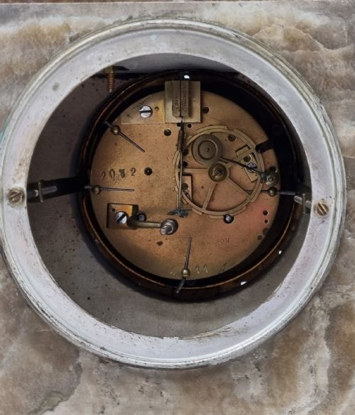 ART DECO CLOCK DIANA THE HUNTRESS BY LAVROFF - ADDITIONAL PHOTO 11