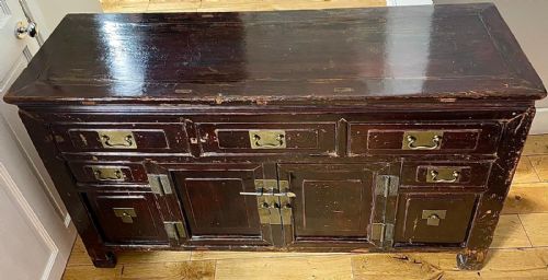 MID 19TH CENTURY CHINESE CABINET SIDEBOARD - ADDITIONAL PHOTO 1