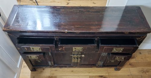 MID 19TH CENTURY CHINESE CABINET SIDEBOARD - ADDITIONAL PHOTO 4