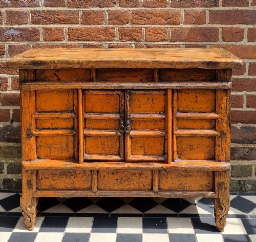 19TH CENTURY CHINESE LACQUERED CABINET - ADDITIONAL PHOTO 1