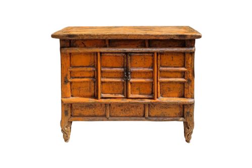 19th century chinese lacquered cabinet - CATEGORY: ANTIQUE CUPBOARDS - DATED 19TH CENTURY