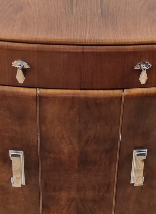 ART DECO WALNUT SIDEBOARD - ADDITIONAL PHOTO 10