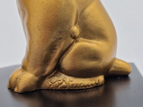 ART DECO CARTOON BOOKENDS BONZO THE DOG SIGNED GEORGE STUDDY - ADDITIONAL PHOTO 10