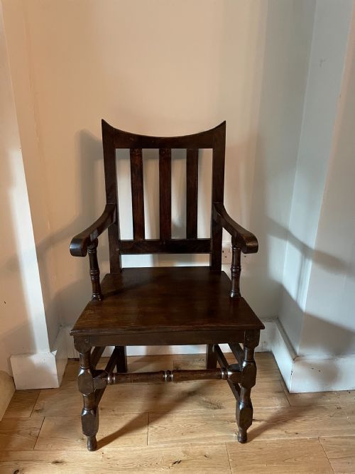 SET OF SIX 18TH CENTURY ENGLISH OAK DINING CHAIRS - ADDITIONAL PHOTO 8