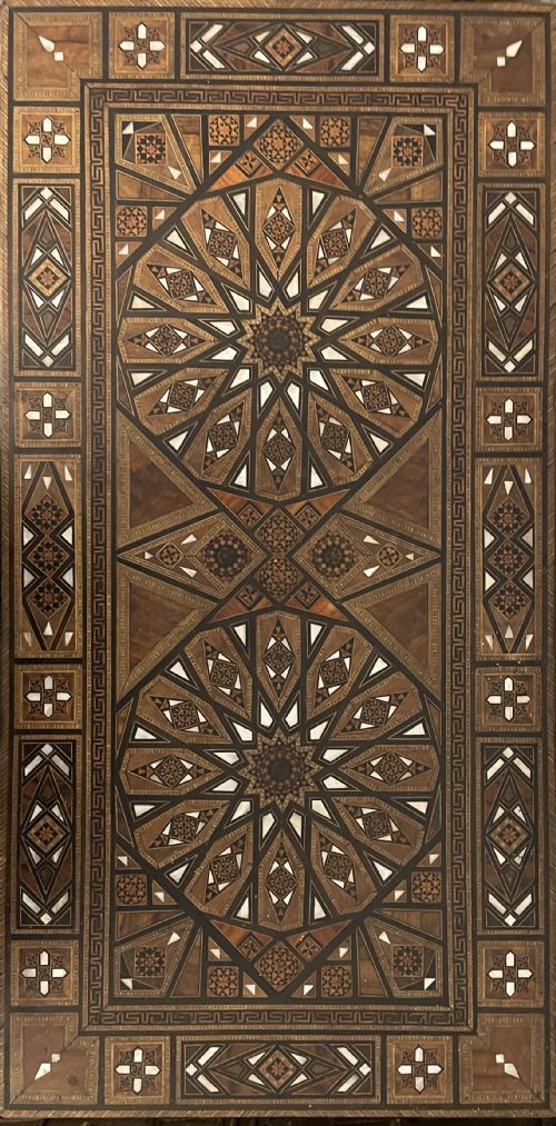 SYRIAN DAMASCUS MARQUETRY GAMES TABLE CIRCA 1900 - ADDITIONAL PHOTO 4