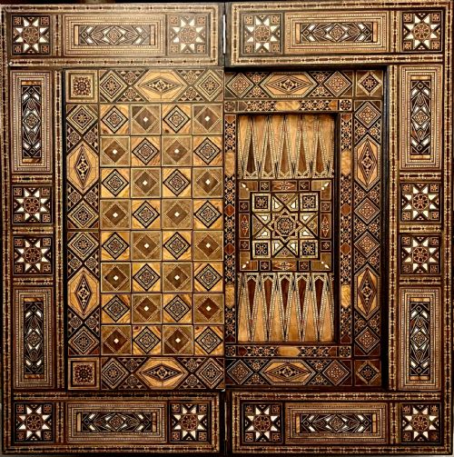 SYRIAN DAMASCUS MARQUETRY GAMES TABLE CIRCA 1900 - ADDITIONAL PHOTO 7