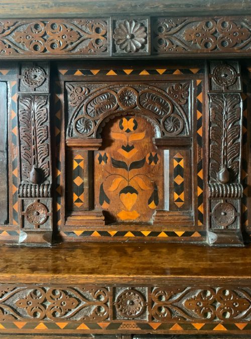 LATE ELIZABETHAN OAK COURT CUPBOARD CIRCA 1600 - ADDITIONAL PHOTO 10