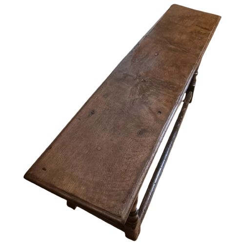 EARLY 17TH CENTURY OAK BENCH 1630 1640 - ADDITIONAL PHOTO 5