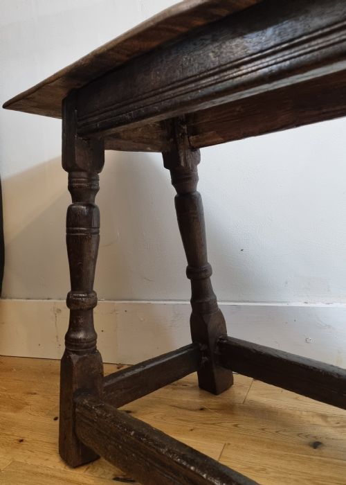 EARLY 17TH CENTURY OAK BENCH 1630 1640 - ADDITIONAL PHOTO 9