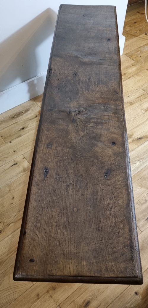 EARLY 17TH CENTURY OAK BENCH 1630 1640 - ADDITIONAL PHOTO 11