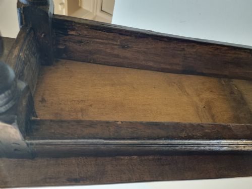 EARLY 17TH CENTURY OAK BENCH 1630 1640 - ADDITIONAL PHOTO 12