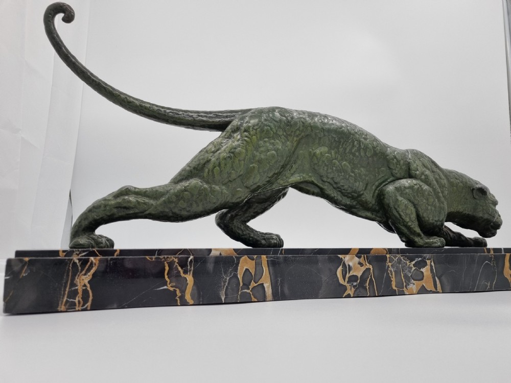 Art Deco Sculpture Panther by Chiparus  View VIII