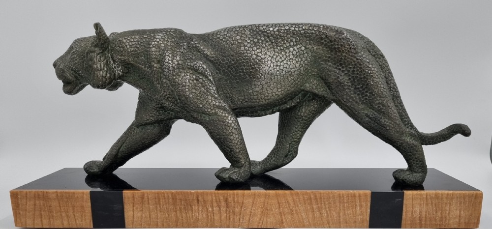 Art Deco Sculpture - Panther