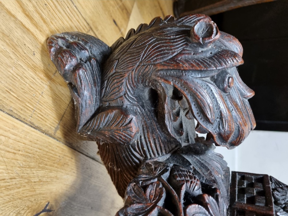 Anglo Indian Carved Cabinet View IV