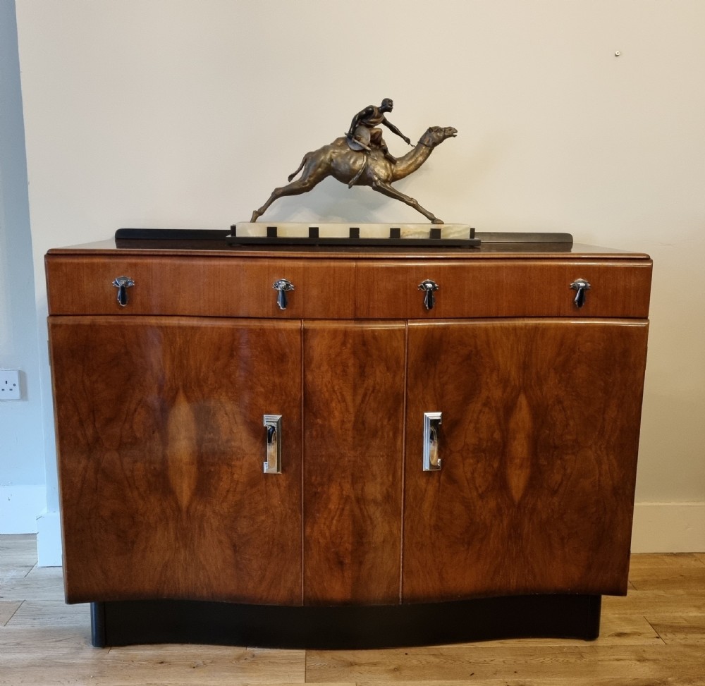 Art Deco Walnut Sideboard  View VIII