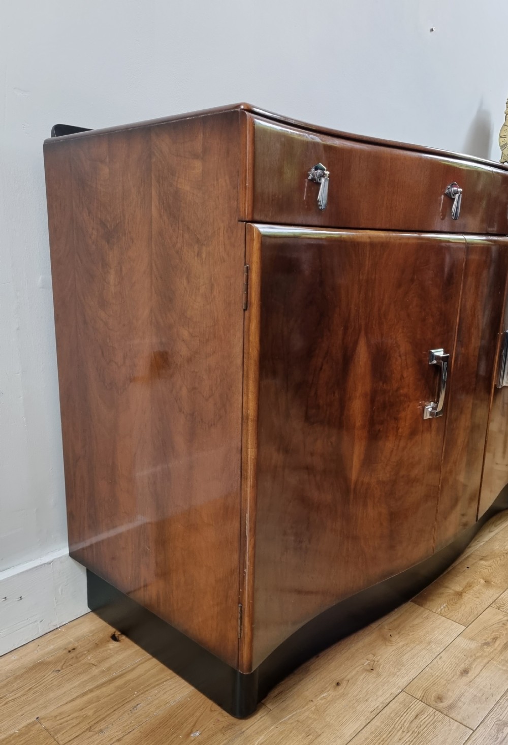 Art Deco Walnut Sideboard  View IV