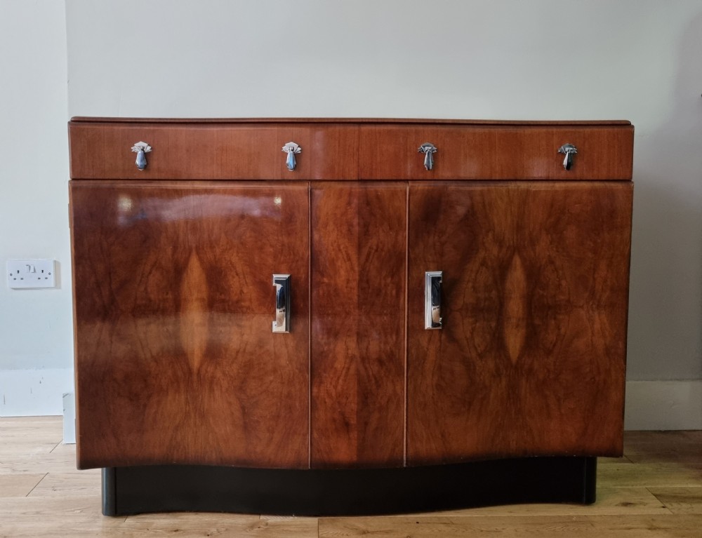 Art Deco Walnut Sideboard  View IX