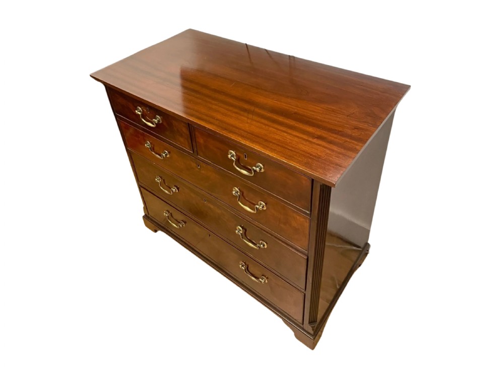 18th Century Georgian Mahogany Chest of Drawers View IV